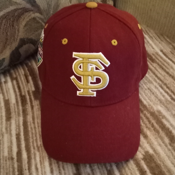 Florida State Seminoles 2004 champs bowl Zephyr fitted hat vintage - Picture 4 of 8